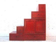 Asien Treppen Kommode Schrank