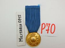 Italien Orden Tapferkeitsmedaille Stufe Gold ohne Träger Gravur Modell bis 1949