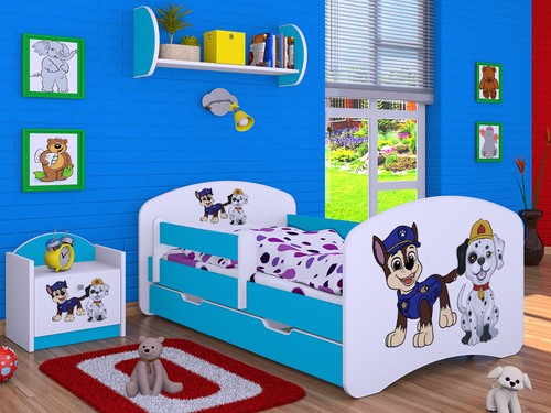 Kinderbett super hunde paw - super,