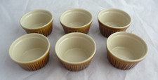 6 Creme Brulee Schälchen - Souffle Förmchen - Ofen Auflauf Formen