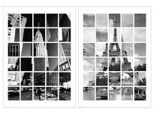 2 pack IKEA BILD Poster City