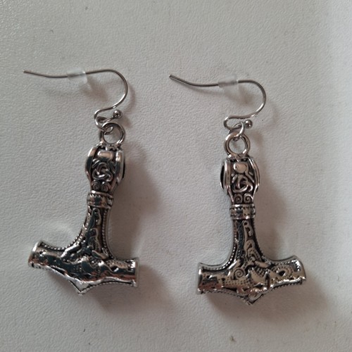 Thors hammer ohrhänger - ,