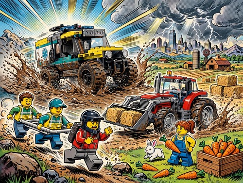 Lego city 60287 - 🚗, lego®️