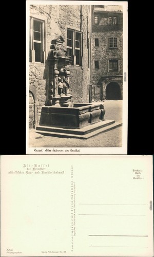 Ansichtskarte kassel cassel - ansichtskarte,