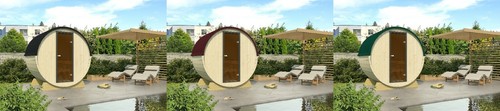 Terrassensauna versch farben - versch.,