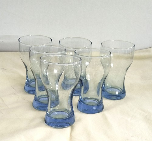 Wassergläser blaues glas - wassergläser,