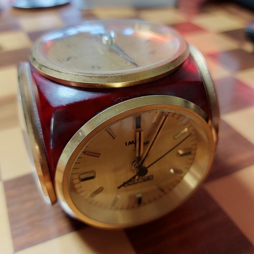 Imhof tischuhr swiss made - tischuhr,