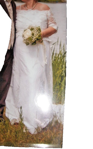 Schlichtes brautkleid - schlichtes, brautkleid/