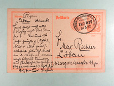 Dt. Reich Ganzsache aus Eibau