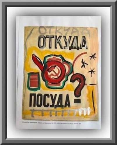 Russland pop art - direkt, vom
