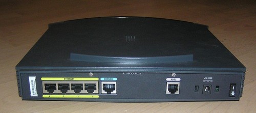Cisco 837 port 100 wired - 837, 4-port