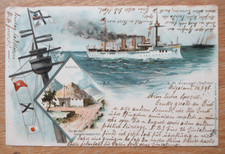 Alte Postkarte Kiautschou  /