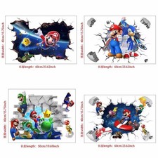 3D Super Mario Wandtattoos