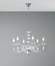 Leuchter Glas Und Kristall