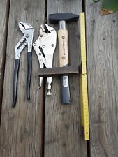 Hazet: Grip-Zange 754-10 und Universal- Zange 760N-3. Peddinghaus Hickory Hammer