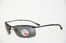 Original Unisex Ray Ban 3183 002/81 polarized Brille randlos Sonnenbrille Neu