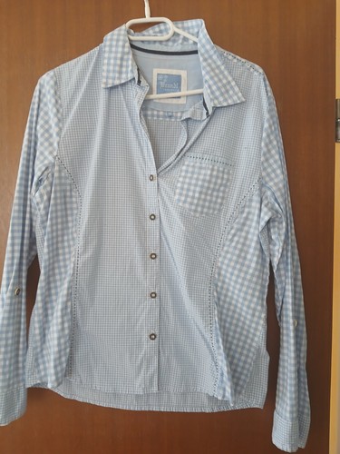 Trachtenbluse damen blau - damen,