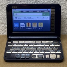 Casio E-G800 Elektronischer Übersetzer Englisch / Japanisch / Chinesisch