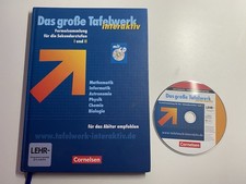 Cornelsen Das große Tafelwerk - Interaktiv - Formelsammlung mit CD
