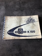 Hercules K 100 Betriebsanleitung Handbuch Bedienungsanleitung - 100% ORIGINAL