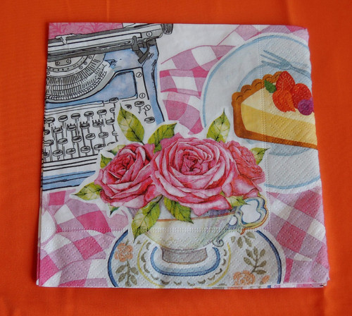 Lose servietten rosen - servietten,