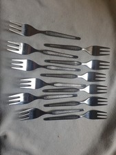 Kuchengabel ABS 900 Linsen muster DDR Besteck