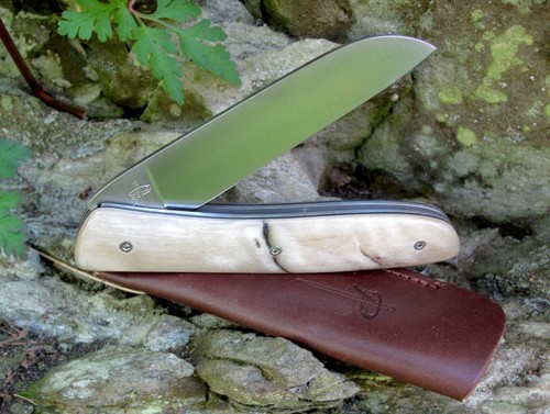 Messer perceval l08 widderhorn - messer,