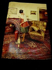 Prospekt Zettel farbig  AEG Vampyrette Staubsauger 50er Jahre **