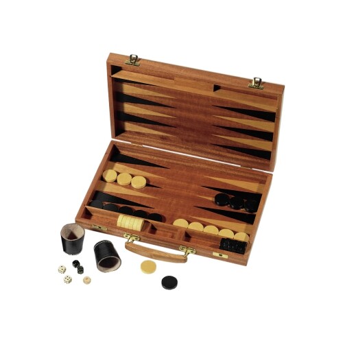 Backgammon mahagoni - -,