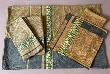 6-tlg. Set Bettwäsche, Biberna, Feinbiber