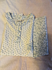 Damen Pyjama 100% Baumwolle