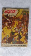 MOSAIK HANNES Hegen Digedags Heft Nr.9 " Das Urteil des Singongo " 1957 original