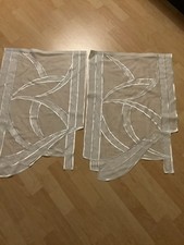 Schiebegardinen Set Stickerei