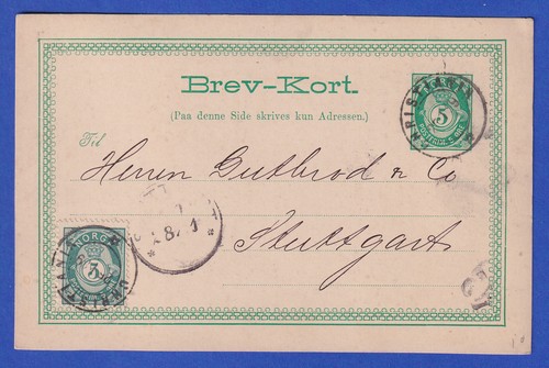 Norwegen 1899 - , ga