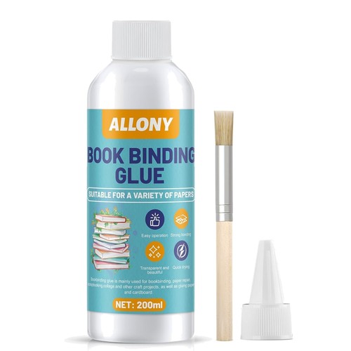 Buchbinderleim 200ml allony - buchbinderleim,