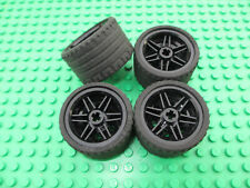 Lego Technic 4 Räder Reifen mit Felgen 37 x 22  (201121J)