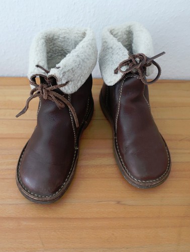 Dunkelbraune duckfeet stiefel - dunkelbraune,