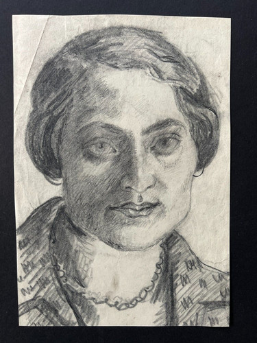 Portrait frau des professors - portrait,