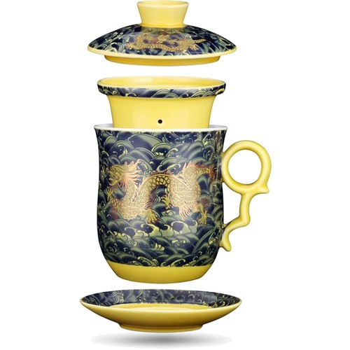 Set von teetasse mit teesieb - von,