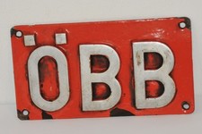 Original öbb lokschild - original, /