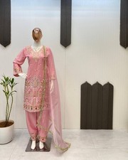 Bollywood Party Indische Braut Anarkali Salwar Pakistaner Abendkleid Wear Kameez