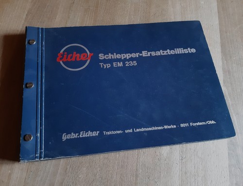 Orig eicher schlepper - orig.,