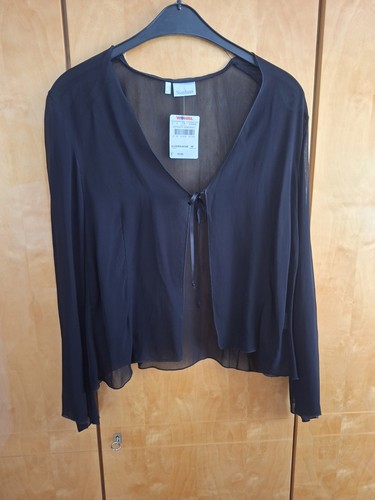 Damen chiffon jäckchen 46 - chiffon,
