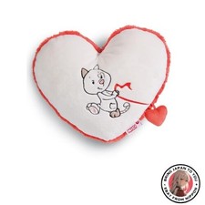 Neu NICI Kissen Love Cat Herz 26x22cm