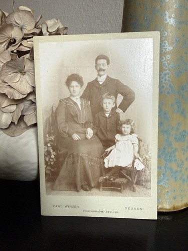 Foto familienporträt 1904 - foto,