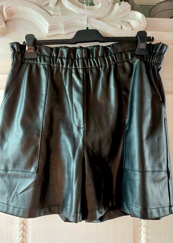 Lederimitat hot pants - lederimitat-hot,