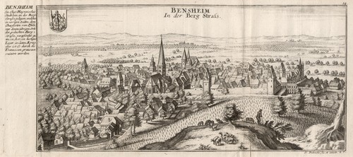 Bensheim gesamtansicht - bensheim,