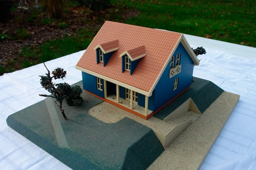 Hausmodell architekturmodell - hausmodell,