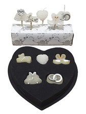 50x Kerzen Hochzeit Motiv