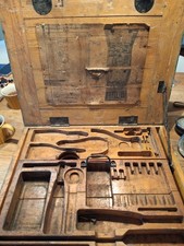 Waffen Reparatur Koffer Holz